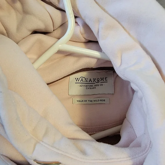 Wanakome Light Pink Hoodie - Picture 3 of 3